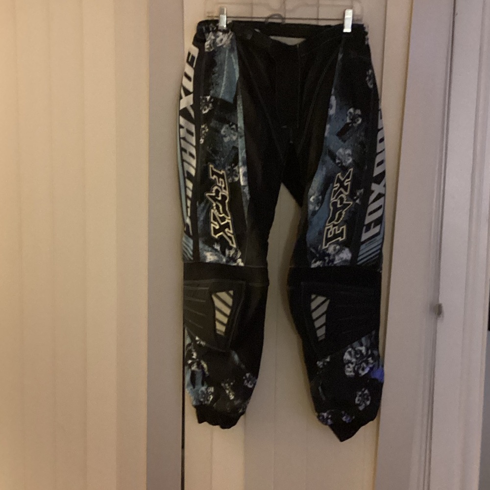 Fox Black and Blue Racing Pants - Women’s